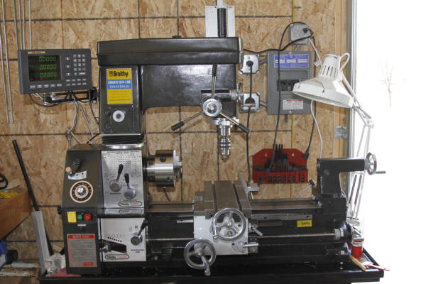 300 series magnetic kit on a Smithy 1324 "3 in 1" machine!