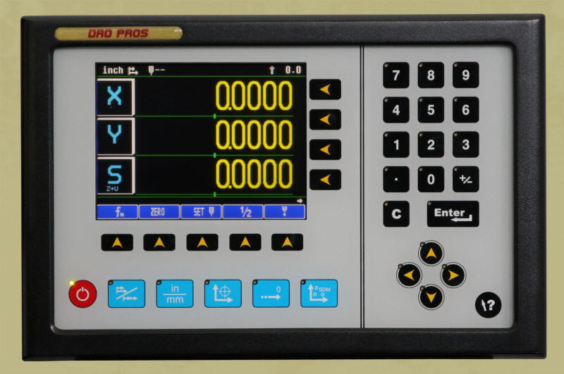 Maswell 2/3 Axis Digital Readout Linear Scale DRO Kit – 5um Precision For Bridgeport Mill Lathe