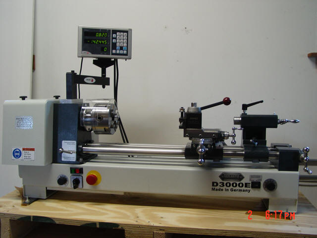 Fagor 2 axis glass scale lathe kit